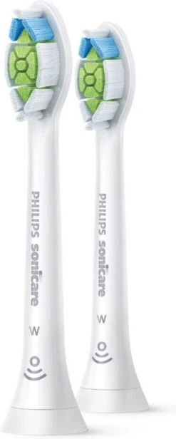 Philips Sonicare W2 Optimal White HX6062/10 - Opzetborstel - 2 Stuks -Gillette Winkel 481x1200