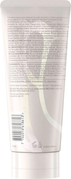 Gillette Venus Satin Care Scrub - Voor Huid En Schaamhaar - Exfoliant Voor Een Zachte Huid - 177 Ml 19 Gillette Venus Satin Care Scrub - Voor Huid En Schaamhaar - Exfoliant Voor Een Zachte Huid - 177 Ml -Gillette Winkel 481x1200 5