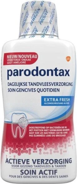 Parodontax Daily Care - Mondwater - Extra Fresh - Voor Gezond Tandvlees - 500 Ml -Gillette Winkel 505x1200