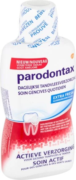 Parodontax Daily Care - Mondwater - Extra Fresh - Voor Gezond Tandvlees - 500 Ml -Gillette Winkel 507x1200 1