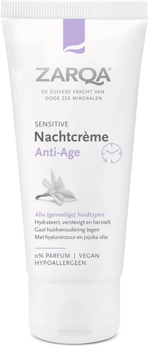 ZARQA Nachtcreme Anti-Age (hydrateert, Verstevigt En Hersteld) - 50ml 6 ZARQA Nachtcreme Anti-Age (hydrateert, Verstevigt En Hersteld) - 50ml - Afbeelding 4