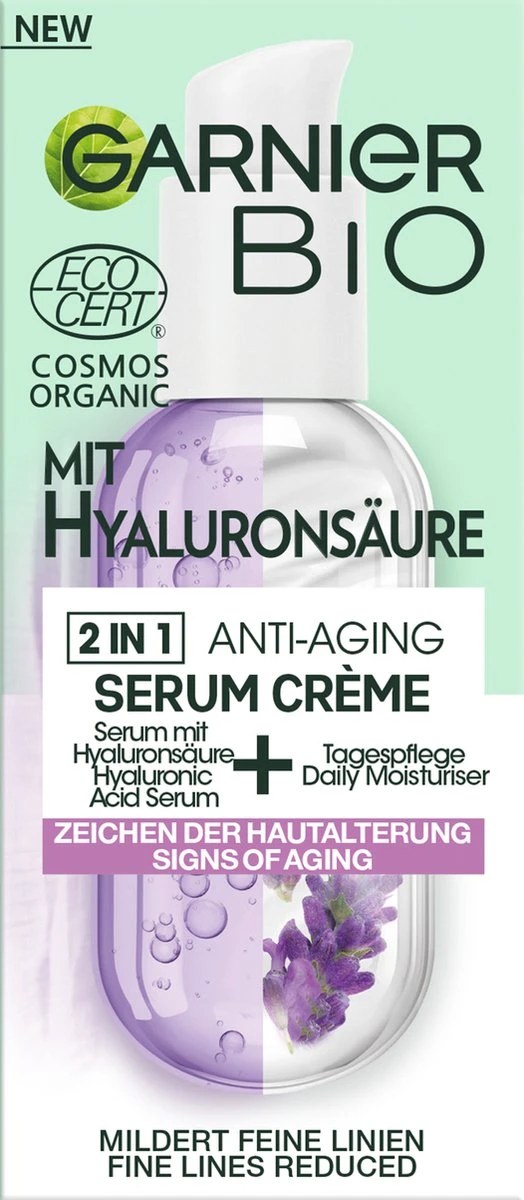 Garnier Bio Anti-Aging Serum Cream Met Hyaluronzuur - 50 Ml 8 Garnier Bio Anti-Aging Serum Cream Met Hyaluronzuur - 50 Ml - Afbeelding 6