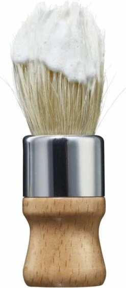 Vergulde Hand Scheerkwast - Voor Kappers 16 Vergulde Hand Scheerkwast - Voor Kappers -Gillette Winkel 525x1200 1