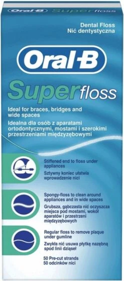 Oral B Oral-B Superfloss - 50 Stuks - Flosdraad -Gillette Winkel 530x1200 4