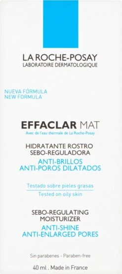La Roche-Posay Effaclar Mat Dagcrème - 40ml - Tegen Zichtbare Poriën 14 La Roche-Posay Effaclar Mat Dagcrème - 40ml - Tegen Zichtbare Poriën -Gillette Winkel 536x1200 2