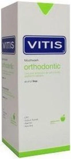 Vitis Orthodontic Mondspoelmiddel - 500 Ml - Mondwater -Gillette Winkel 536x1200
