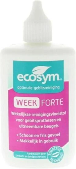 Ecosym Week Gel Forte - Kunstgebitreiniging - 100 Ml -Gillette Winkel 541x1200