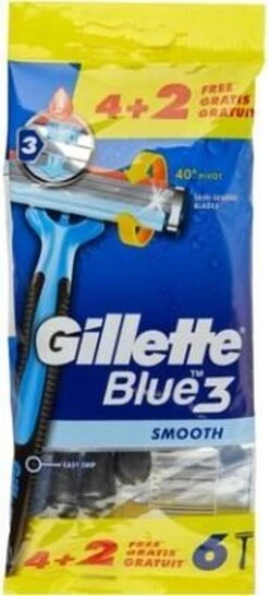 Gillette® Gillette Blue3 Smooth 4+2 Stuks -Gillette Winkel 543x1200 1