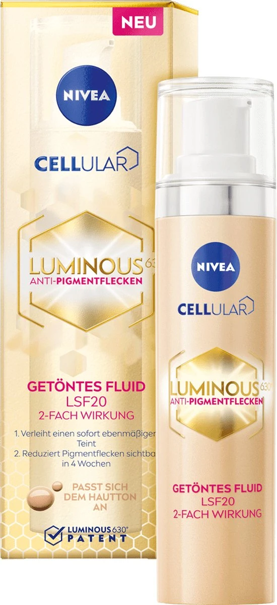 NIVEA Cellular Luminous Anti-pigmentvlekken 4005900884152 Gezichtsserum 40 Ml Vrouwen 3 NIVEA Cellular Luminous Anti-pigmentvlekken 4005900884152 Gezichtsserum 40 Ml Vrouwen