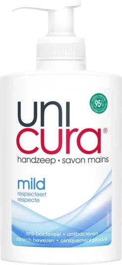 Unicura Mild Antibacteriële Vloeibare Handzeep - 6 X 250 Ml - Voordeelverpakking -Gillette Winkel 554x1200 3
