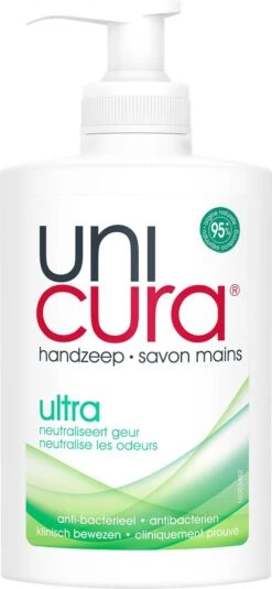Unicura Ultra Antibacteriële Vloeibare Handzeep - 6 X 250 Ml - Voordeelverpakking -Gillette Winkel 554x1200 4