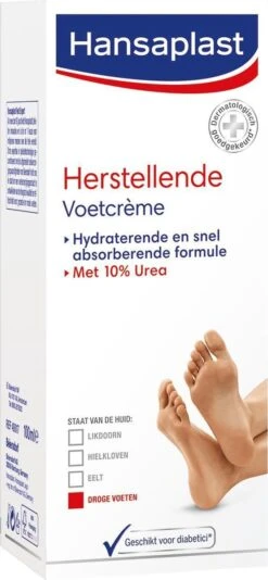 Hansaplast Herstellende Voetcrème - 100 Ml -Gillette Winkel 555x1200 2