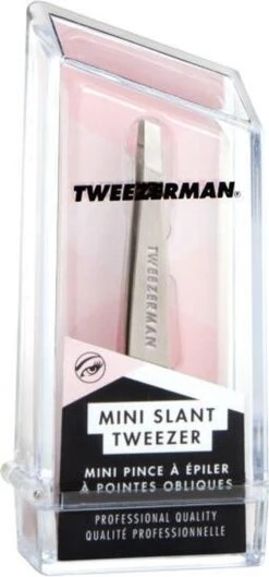 Tweezerman - Mini Slant Tweezer - Klassiek RVS - Pincet -Gillette Winkel 560x1200 6