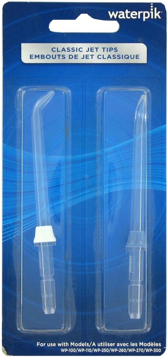 Waterpik JT-100 - Jet Tips - Opzetstuk Voor Waterflossers - 2 Stuks - Zilver 3 Waterpik JT-100 - Jet Tips - Opzetstuk Voor Waterflossers - 2 Stuks - Zilver
