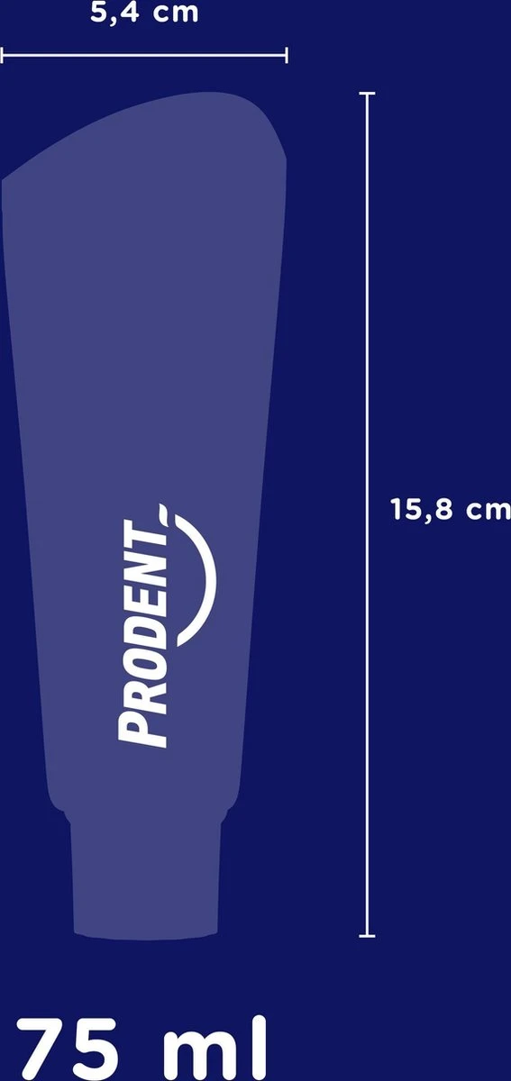 Prodent Charcoal Whitening & Detox Tandpasta - 12 X 75 Ml - Voordeelverpakking 12 Prodent Charcoal Whitening & Detox Tandpasta - 12 X 75 Ml - Voordeelverpakking - Afbeelding 10