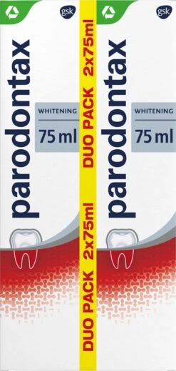 Parodontax Whitening Dagelijkse Tandpasta Tegen Bloedend Tandvlees 2x75 Ml 12 Parodontax Whitening Dagelijkse Tandpasta Tegen Bloedend Tandvlees 2x75 Ml -Gillette Winkel 570x1200