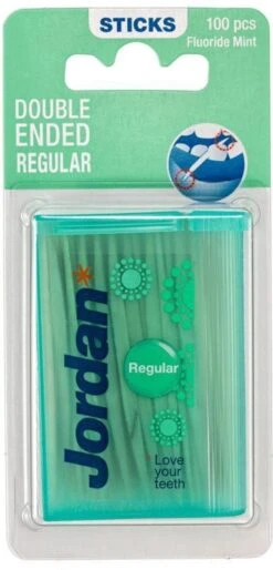 Jordan Tandenstokers - Regular - 100 Stuks -Gillette Winkel 577x1200 1