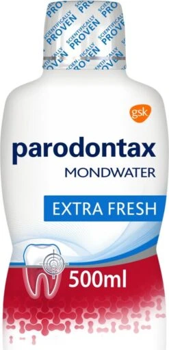 Parodontax Daily Care - Mondwater - Extra Fresh - Voor Gezond Tandvlees - 500 Ml -Gillette Winkel 580x1200