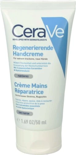 CeraVe - Reparative Handcream - Handcrème - Tegen Droge En Ruwe Handen - 50 Ml -Gillette Winkel 586x1200 4