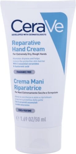 CeraVe - Reparative Handcream - Handcrème - Tegen Droge En Ruwe Handen - 50 Ml -Gillette Winkel 594x1200 1