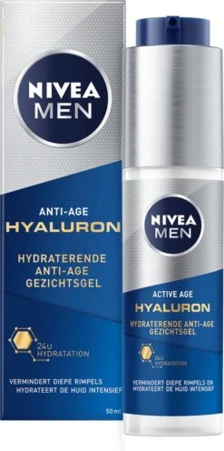NIVEA MEN Hyaluron Hydraterende Anti-Age Gezichtsgel - 50ml -Gillette Winkel 597x1200 2