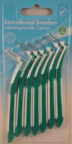Interdental Brushes 7 Stuks | Tandenragers | Tanden Flosser |Tandenragers | Floss Borstel | 3mm -Gillette Winkel 602x1200 3