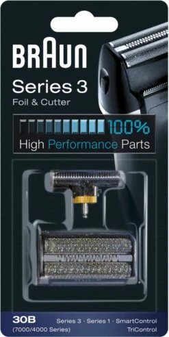 Braun Series 3 32S Cassette Zilver - Vervangend Scheerblad -Gillette Winkel 603x1200
