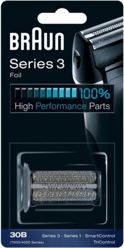 Braun Series 3 30B Foil Zwart - Vervangend Scheerblad -Gillette Winkel 604x1200 4