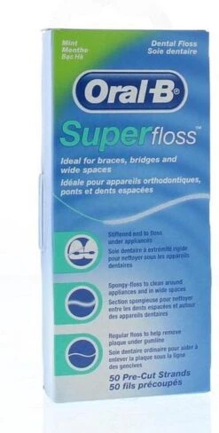 Oral B Oral-B Superfloss - 50 Stuks - Flosdraad -Gillette Winkel 607x1200 2
