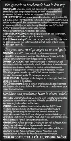 Olay Total Effects 7in1 CC Crème - Licht Tot Medium - Met SPF15 - 50ml -Gillette Winkel 609x1200 9