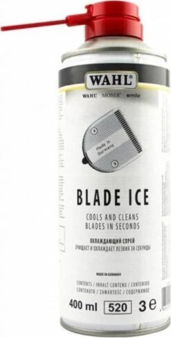 Moser Wahl Blade Ice Spray - 400 Ml -Gillette Winkel 610x1200 8