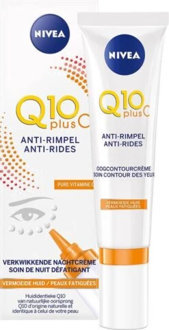 NIVEA Q10plusC Anti-Rimpel +Energy Oogcontourcrème -Gillette Winkel 617x1200 3