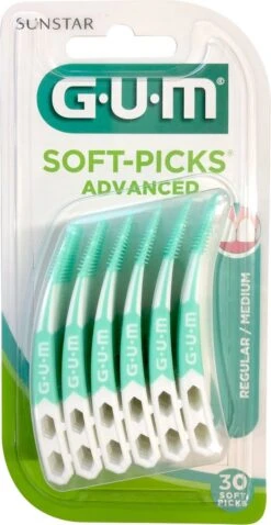 GUM® GUM Soft-Picks Advanced 30pcs -Gillette Winkel 620x1200 1