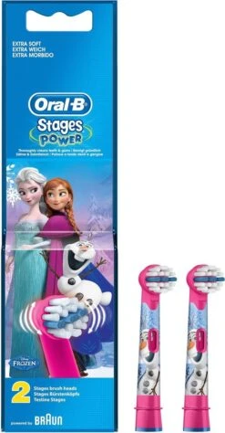 Oral B Oral-B Stages Power - Disney Frozen - Opzetborstels - 2 Stuks -Gillette Winkel 625x1200