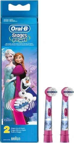 Oral B Oral-B Stages Power - Disney Frozen - Opzetborstels - 2 Stuks -Gillette Winkel 627x1200