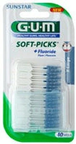 GUM® Gum Soft Picks XL - 40 St - Rager -Gillette Winkel 630x1200 3