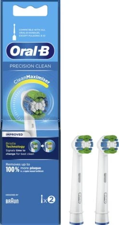 Oral B Oral-B Precision Clean - Met CleanMaximiser-technologie - Opzetborstels - 2 Stuks 20 Oral B Oral-B Precision Clean - Met CleanMaximiser-technologie - Opzetborstels - 2 Stuks -Gillette Winkel 637x1200 3