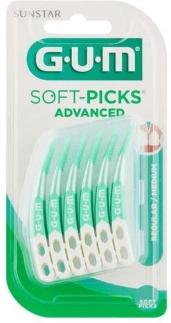 GUM® Gum Soft-Picks Advanced Regular - 60 Stuks -Gillette Winkel 638x1200