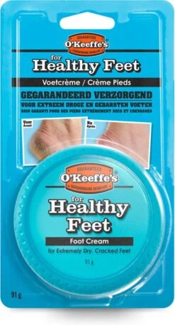 O'Keeffe's - Voetencreme - Voor Gezonde Voeten - Potje 96 Gram -Gillette Winkel 647x1200 2