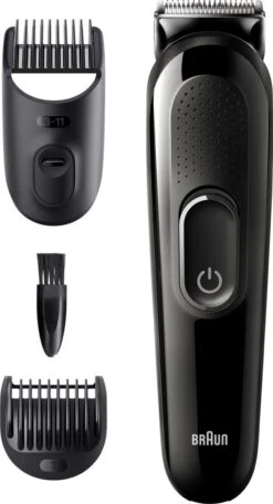 Braun Multigroomer 3 SK2300, 3-in-1 Baardtrimmer Voor Mannen, Haartrimmer, Voor Gezicht, Haar