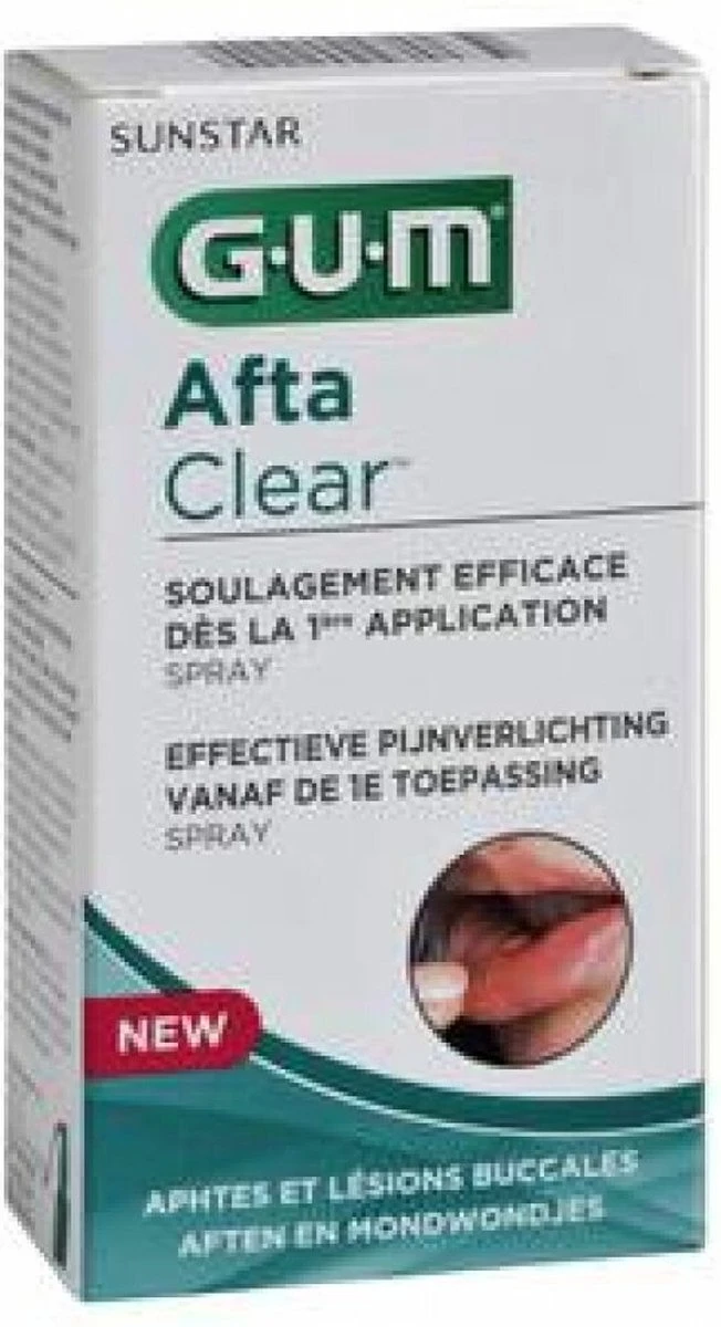 GUM® GUM AftaClear Spray - 15ml 3 GUM® GUM AftaClear Spray - 15ml
