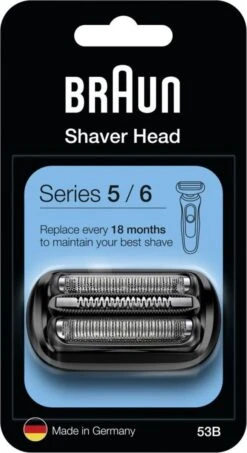 Braun Series 5/6 53b - Cassette - Scheerkop 20 Braun Series 5/6 53b - Cassette - Scheerkop -Gillette Winkel 654x1200