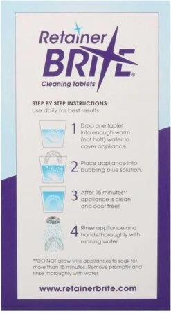 Retainer Brite Reinigingstabletten - 96 Stuks 18 Retainer Brite Reinigingstabletten - 96 Stuks -Gillette Winkel 655x1200 1