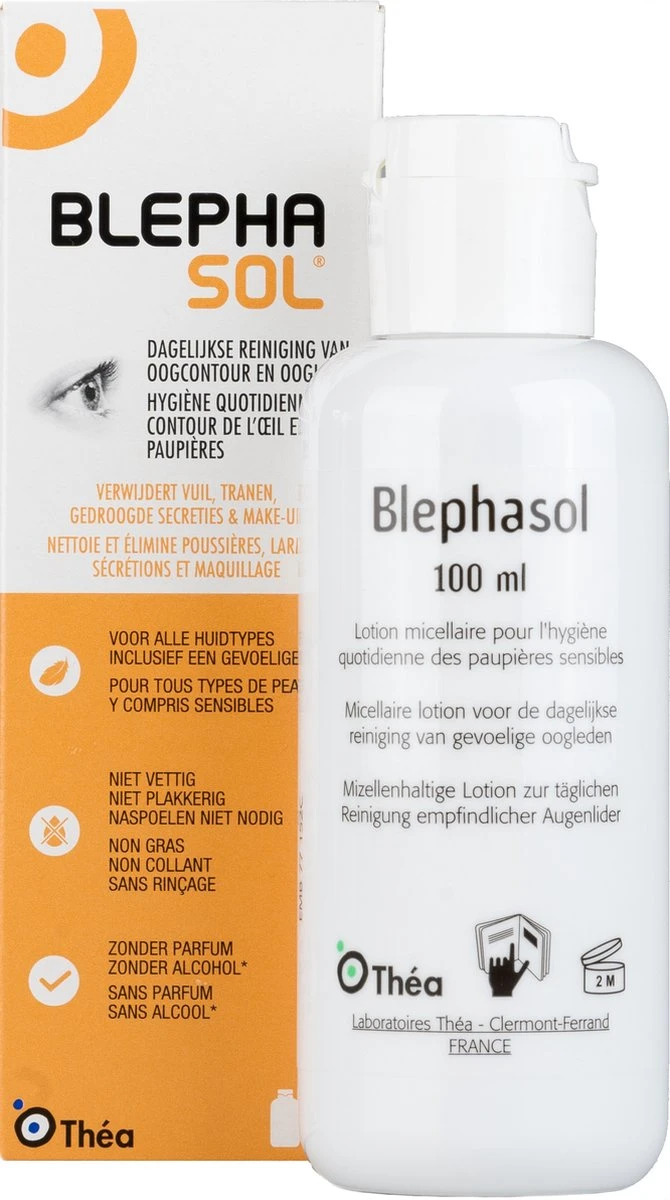 Blephasol - Reinigingslotion Ooglid - 100 Milliliter 4 Blephasol - Reinigingslotion Ooglid - 100 Milliliter - Afbeelding 2