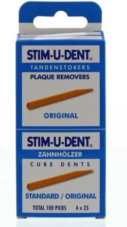 Stimudent Origineel - 4x 25 St - Tandenstoker -Gillette Winkel 670x1200