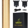 Krexs Gouden Baardtrimmer - Tondeuse - Trimmer - Scheerapparaat - Mannen – Baard -Gillette Winkel 674x1200 3