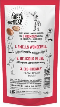 Marcel's Green Soap Handzeep Navulling Argan & Oudh - 500ML 8 Marcel's Green Soap Handzeep Navulling Argan & Oudh - 500ML -Gillette Winkel 678x1200 1
