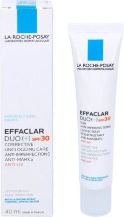 La Roche-Posay Effaclar DUO[+] Dagcrème SPF30 - 40ml - Vette, Acnegevoelige Huid -Gillette Winkel 686x1200 2