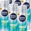 NIVEA MEN Fresh Kick Scheergel - 6 X 200 Ml - Voordeelverpakking 2 NIVEA MEN Fresh Kick Scheergel - 6 X 200 Ml - Voordeelverpakking -Gillette Winkel 687x1200 1