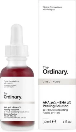 The Ordinary Exfoliant Peeling AHA 30% - BHA 2% - Vitamine B5 - Serum - 30 Ml -Gillette Winkel 694x1200 1